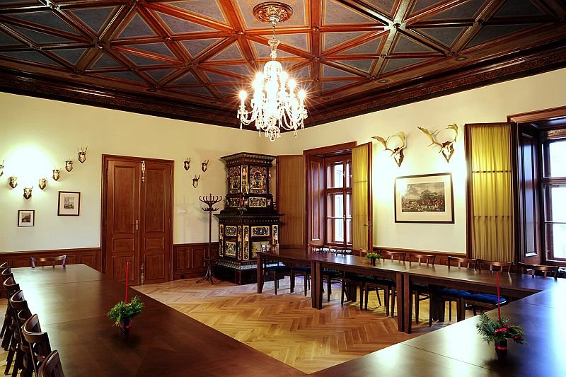 Zámek Křtiny - ubytování